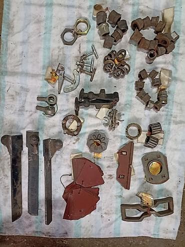 punjac za akumulator parkside: Poljoprivredni delovi sa slike,mediji njima noževi za kosu, 27 komada — 1