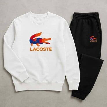 noix kompleti: Komplet, Lacoste, bоја - Crna, Pamuk — 1