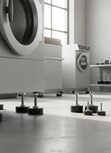 Gumenestopice i vibracione stope Gumenestopice su predviđene za