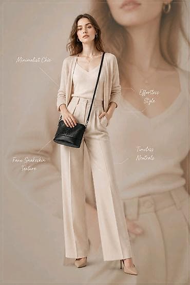 futrola za kljuceve: Crna ženska crossbody torbica sa teksturom imitacije zmijske kože - — 2