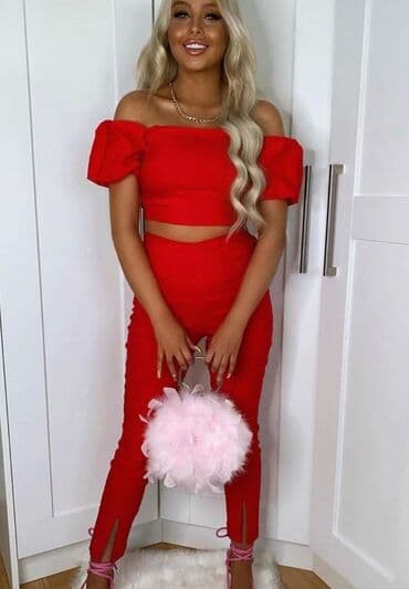 kosulja haljina stradivarius: M, bоја - Roze — 1