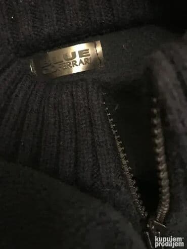 Duksevi: Original BLUE GIOFERARI dzemper jakna M / L Cotton / Wolle Made in — 3