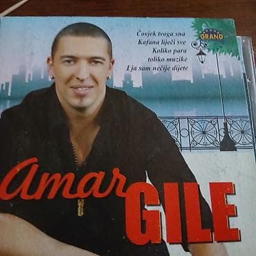 CD album: Amar Gile – Grand Production Izdanje sadrži pesme: - Čovjek na lalafo.rs CD album: Amar Gile – Grand Production Izdanje sadrži pesme: - Čovjek