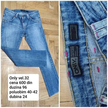 Farmerke: ONLY ženske farmerke – Limitless Denim - Veličina: 32 - Dužina: 96 cm