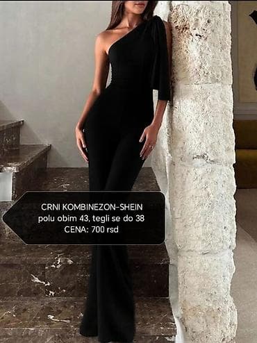 crveni kompleti: S (EU 36), Jednobojni, bоја - Crna — 1