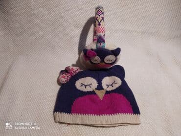 deciji bade mantili: Kapa, Šal, Za devojčice, bоја - Šareno — 5