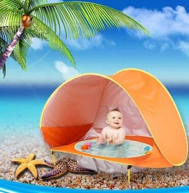 deciji sator: Dečiji bazen/šator 3300 din Mini šator i bazen u jednom Vaša beba — 1