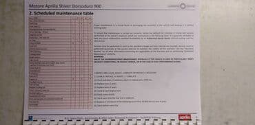 test iz engleskog za 3 razred: Radionicka knjiga za Aprilia Shiver-Dorsoduro 900 ccm. 66 str.eng — 7