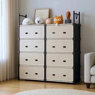 most ormar: Ormar sa policama Materijal: čelik, plastika, netkani tekstilBroj — 7