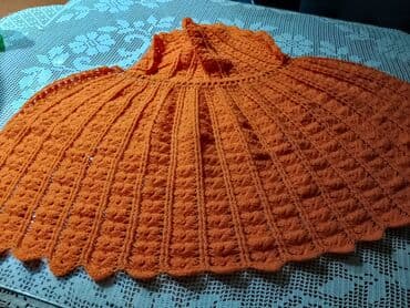 Women's Clothing: Narandžasti pončo — 3