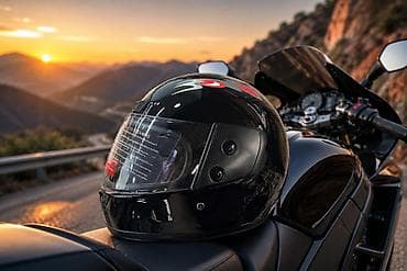 Vozila: Moto kaciga SAFE – crna (full face) Kvalitetna i moderna moto kaciga — 2