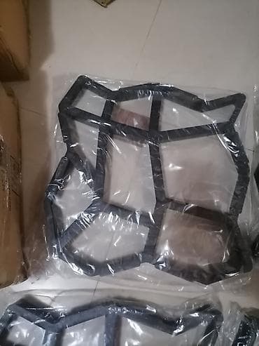 crni parkside alat: Plastični kalup za beton – šablon za izradu staza i pločnika - — 5