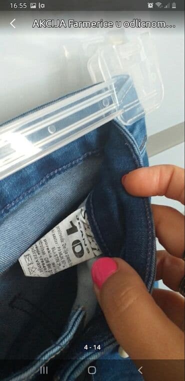 bunda s: Svaki par po 350. Sve su pune elastina 10-12 velicina — 4