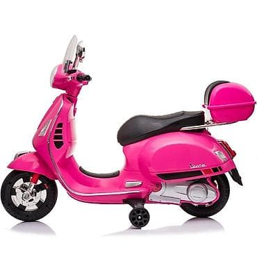 Vespa motor za decu ROZE – licencirani električni skuter sa LED