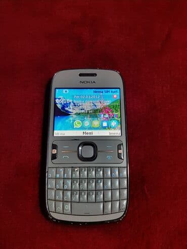 a1 kartica: Nokija 302 ispravna telefon radi na sve kartice telefon ima internet — 1