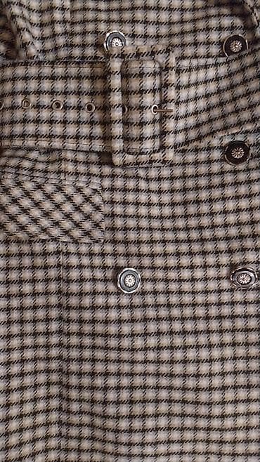 ugg 36,5: SOBE Ženski kaputic S – pepito dezen, dvoredni kroj, tanji model. - — 2