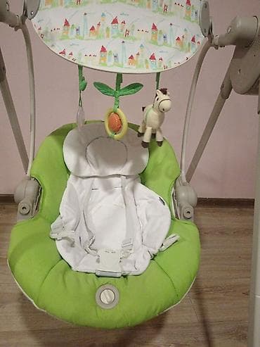 polovni klik klak lezajevi: Chicco električna ljuljaška za bebe sa tendom i igračkama - Udobno — 4