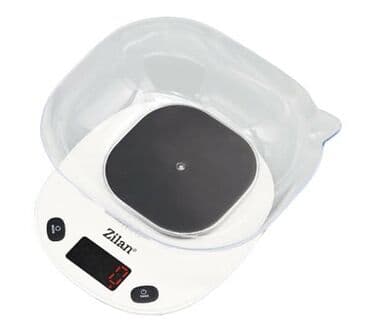 vaga za kafu: Zilan ZLN7880 Vaga sa posudom kuhinjska, do 5kg, 1L, tacnost od 1g — 1
