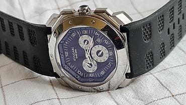 pandorini satovi: Bvlgari Gerald Genta – hronograf CAL 7800 - Kućište: osmostrano — 2