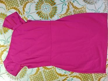 torba mona: Elegantna roze haljina – asimetričan kroj - Boja: intenzivna — 2