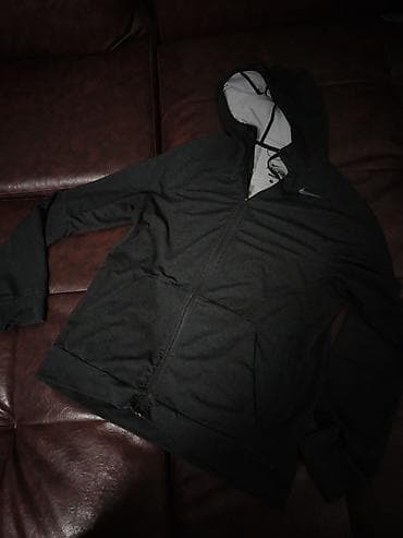zelena nike trenerka: ORIGINAL NIKE DRI FIT M Muška Trenerka Stanje 10/10 Kao Nova Tamno — 1