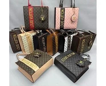 Torbe sa monogram printom – više modela i boja. Prva kopija. -