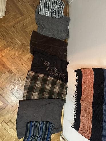 bordo plisirana suknja: Lot suknji – razni modeli, boje i dužine 50 e - Oko 24 ženske suknje — 1