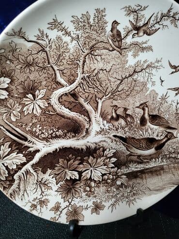 sat za zid: Tanjir SILVA za na zid 1880 do 1900ta. g.Francuska. Sve o tanjiru na — 6