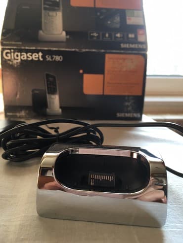 Fiksni telefoni: Bežični telefon Simens Gigaset SL 780 u kutiji, sa svim delovima i — 14
