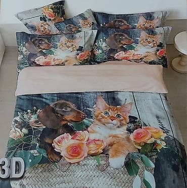 din 900: ❤Posteljine iz 7 delova ❤Čaršaf-220*240 ❤Jorganska navlaka-2x140*200 — 9
