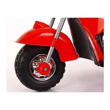 motoric za decu: Motor na akumulator Delfino Police – crveni trotočkaš za mališane do 4 — 7