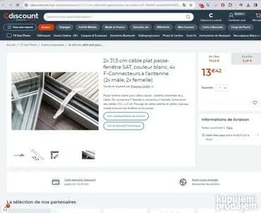 toneri za printer: 0284 **Vrlo fleksibilan trakasti kabl za prolaz kroz prozor ili — 1