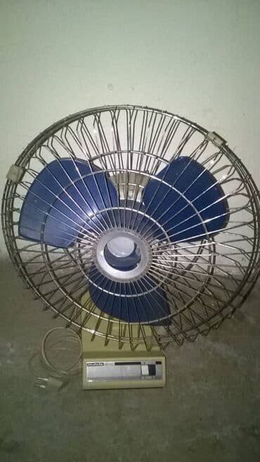 soba za devojcice: Stoni ventilator 2 brzine, rotacija, Indola Holland, ispravan — 1