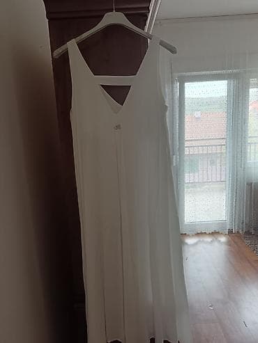 pertle za patike nike: Bela letnja haljina MAXIMON - Brend: MAXIMON (etiketa prikazana na — 2