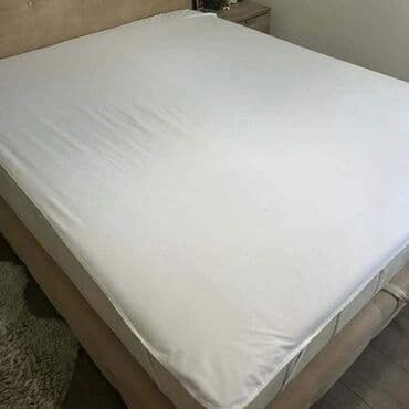 simpo dusek za trosed: Bela zaštitna navlaka za dušek, dizajnirana da se lako postavi i — 1