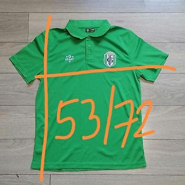 Zelena sportska polo majica Givova (G-Sport) sa grbom kluba na