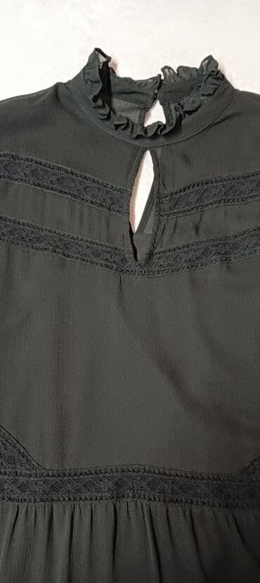 jeftine svecane haljine beograd: S (EU 36), color - Black, Long sleeves — 2