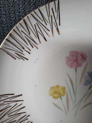 porcelanske solje za caj: Porcelanski vintaz set. Set bez ostecenja,sve na njemu odsjaj od — 9