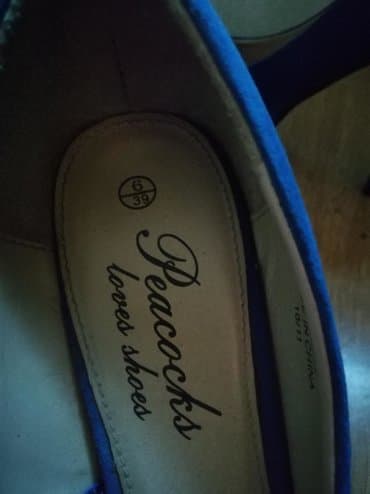 nine west 39: Cipele 39,predivne plave boje i preudobne, super ocuvane — 4