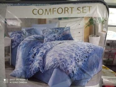 posteljina na srca ikea: Comfort set Jorgan 220*240 Carsaf na lastis 30 cm Jastucnicnice 50*70 — 4