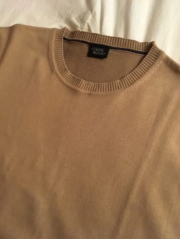 camel active jakne: Sweater, L (EU 52), color - Beige, Cotton — 9