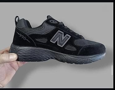 New Balance 990, crna boja – muške patike za svakodnevno nošenje i
