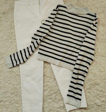 majice za ispod sakoa: S (EU 36), Polyester, Stripes, color - White — 4