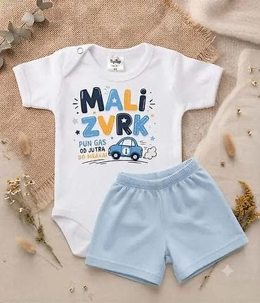 kompleti od trikotaze: Bebi set – bodi kratkih rukava + šorts - Brend: TipTop (etiketa — 4