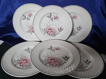 zepter komplet cena: Tanjiri engleski 1950 do 1970god.Barratts Staffordshire. Engleski — 8