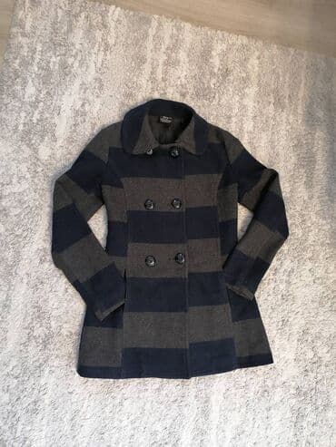 Women's Clothing: ZARA kaput - S velicina, SNIZENO ZARA kaput sa dvoredim kopcanjem u — 4