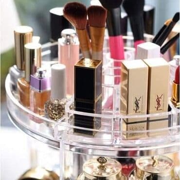 krka kozmetika: Rotacioni organizer za šminku i kozmetiku 360 stepeni Cena : 2400 din — 5