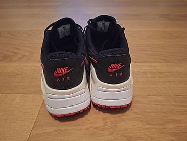 duboke nike: Nike Air Max muške patike 43 veličina - Boje: crna osnova sa crvenim — 4