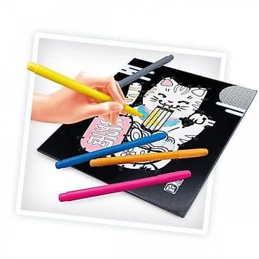 slikanje po brojevima: Neonska slika set 106654 Buki – kreativni set za decu Neonska slika — 6