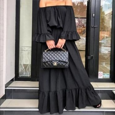 h m haljine za devojcice: S (EU 36), color - Black, Other sleeves — 1